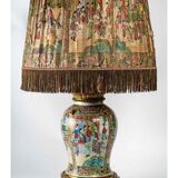 Satsuma porcelain lamp