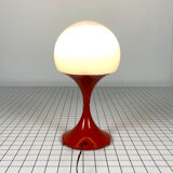 Italian glass table lamp, 1980