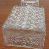 Rectangular whiskey decanter