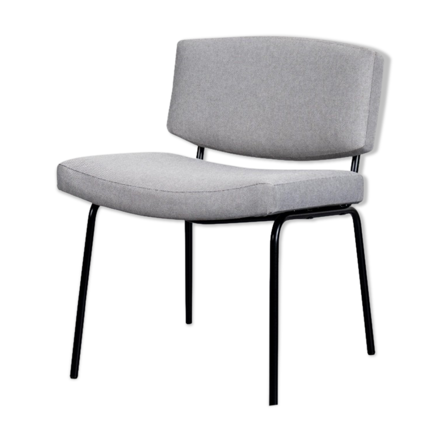 Armchair Council of Pierre Guariche for Meurop with Kavdrat fabric