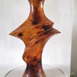 Freeform vase in resin design 70s