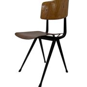 Result Chair by Friso Kramer for Ahrend De Cirkel, 1970 in black