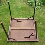 Vintage folding games table