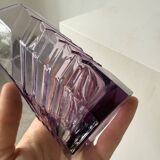 4 verres octogonaux graphiques violets