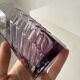 Set of 4 purple graphic octagonal glasses