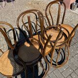 Set of 5 bistro chairs