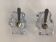 Crystal salt shakers daum