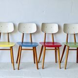 Dining chairs by ton, 1960’