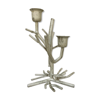 Candle holder in the shape of a XXth tree