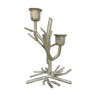 Candle holder in the shape of a XXth tree