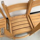 Sornay 80s beech chairs