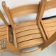 Beech chairs from the 1980s, Sornay.