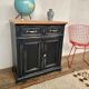Craft furniture look industrial 2 doors 2 drawers raw tray early 2Xth