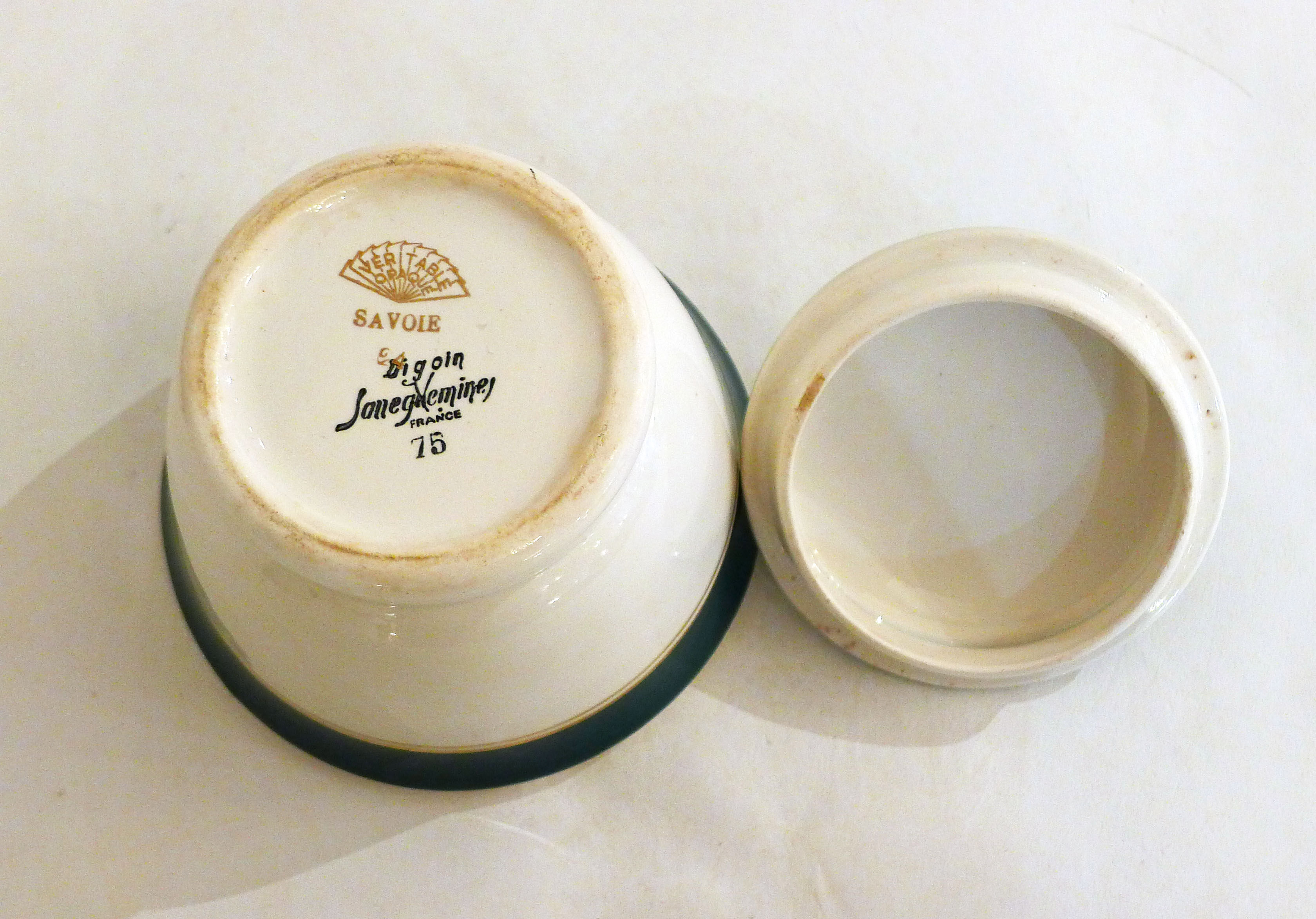 Sugar maker "Savoie" Digoin Sarreguemines