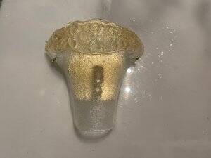 Murano Glass Sconces Set of 2 1970’s