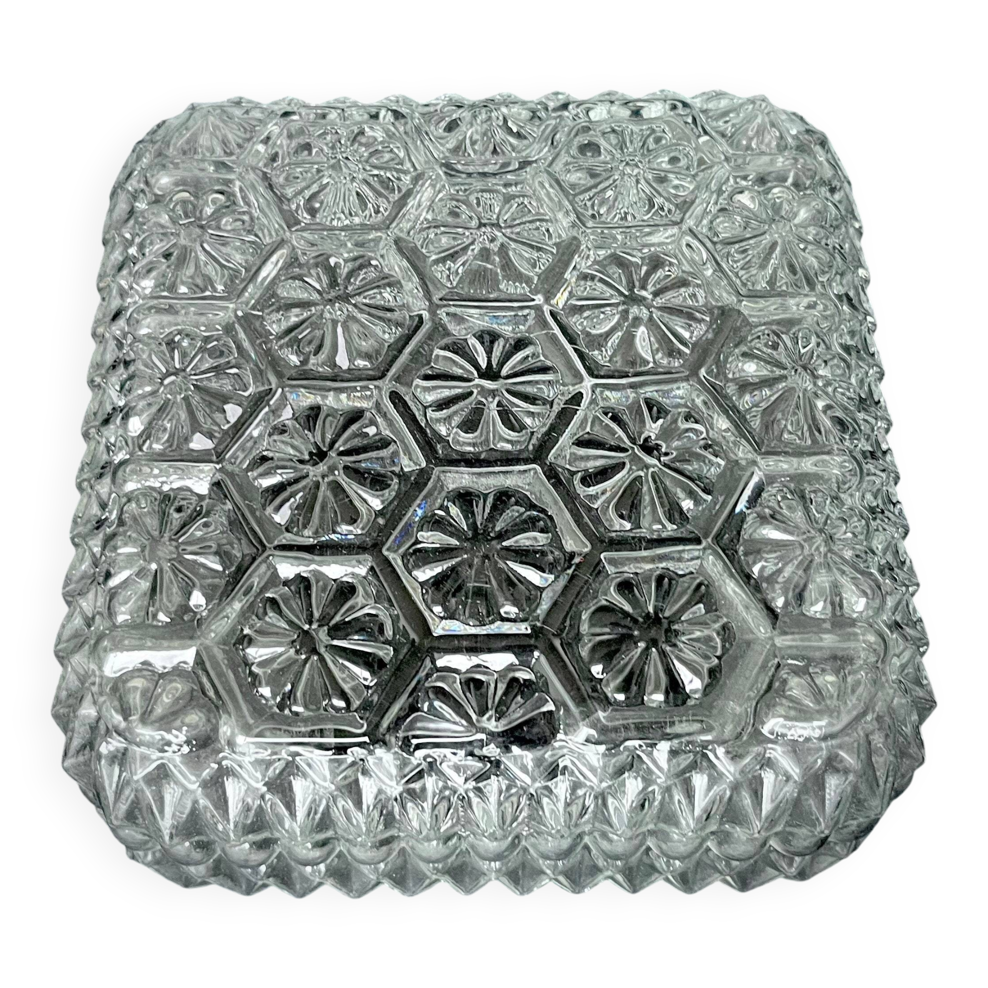 Square ceiling light or seventies Daisy wall light