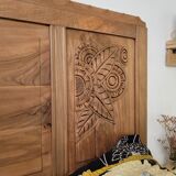 Art Deco headboard