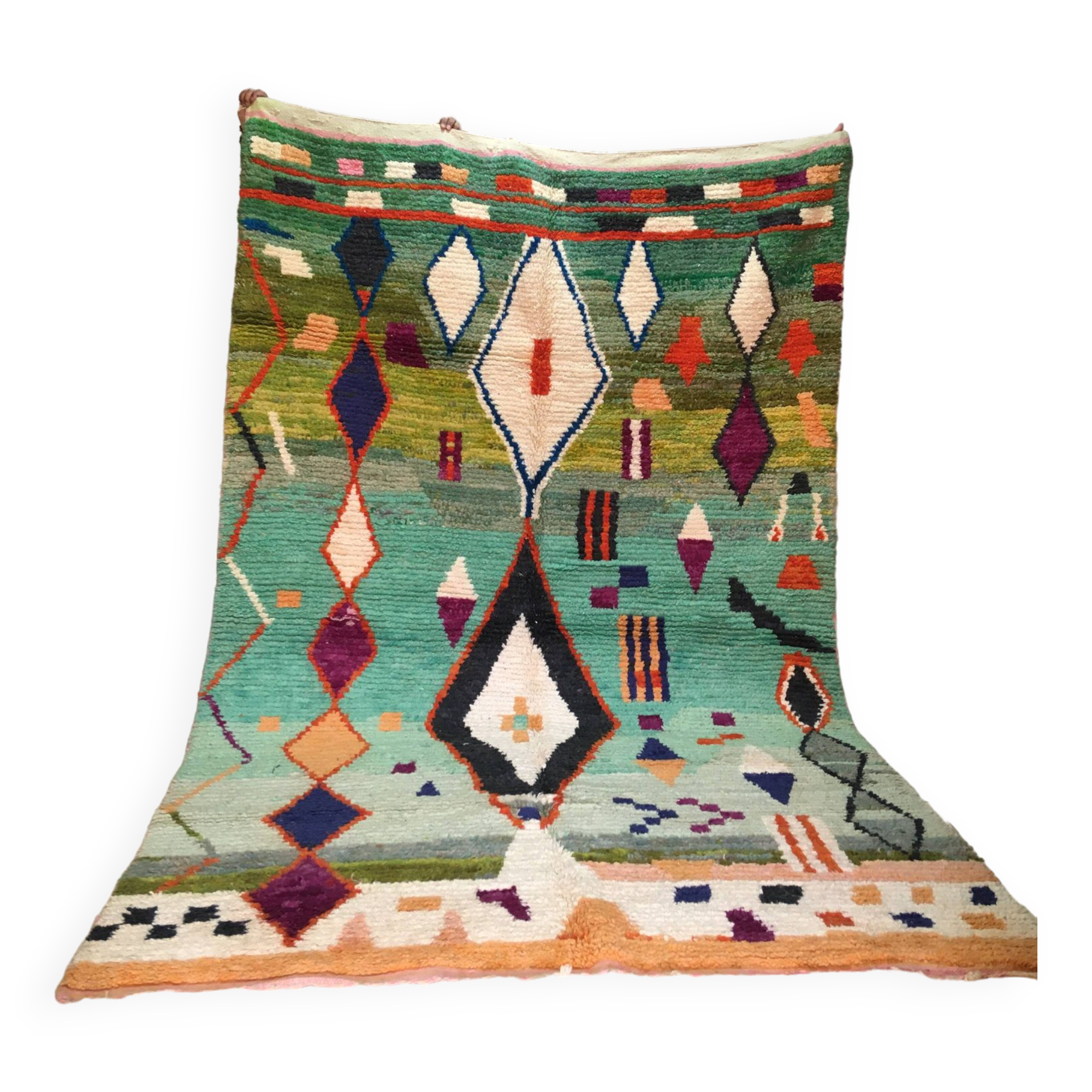 Tapis Boujaad Berbère Marocain 3m00 x 1m90