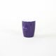 Mug en porcelaine violette, design danois, années 1970, fabriqué par HOPTIMIST