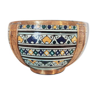 Cache pottery pot serghini safi morocco