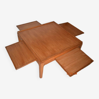 Table basse hexa modulable design scandinave