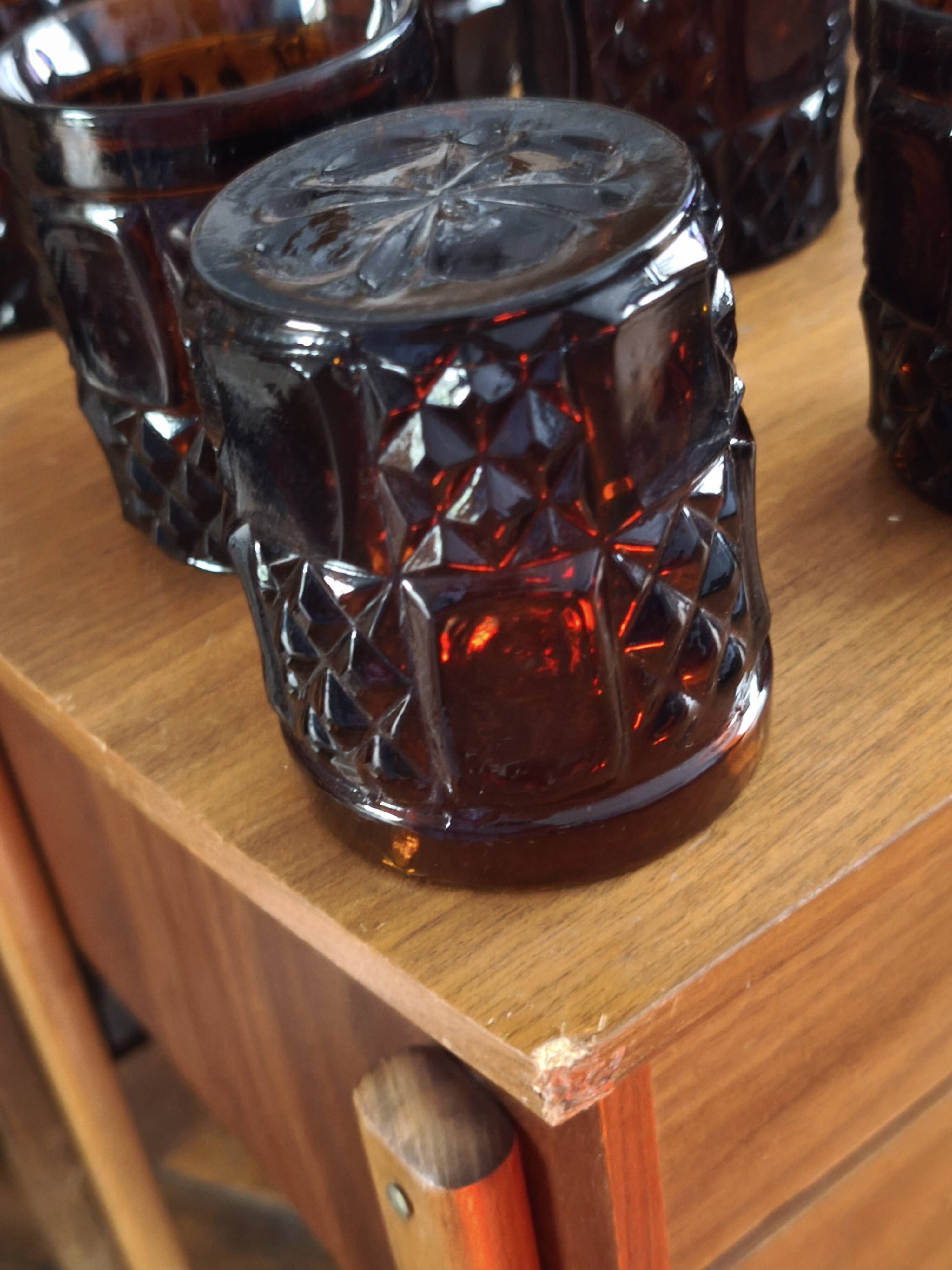Amber glasses
