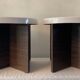 Duo of vintage coffee tables from the 70s-80s