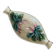Ravier in slip clay salins, radish