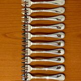 Christofle Malmaison 12 oyster forks excellent condition