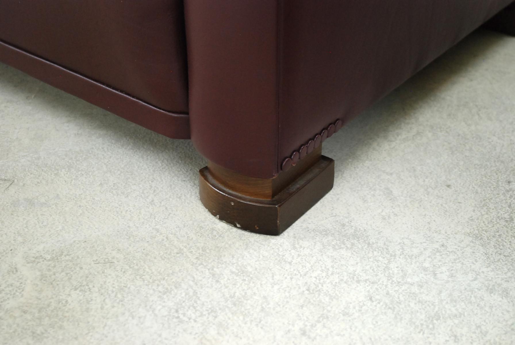 Tabarin Chair leather from Poltrona Frau, Italy, 1989