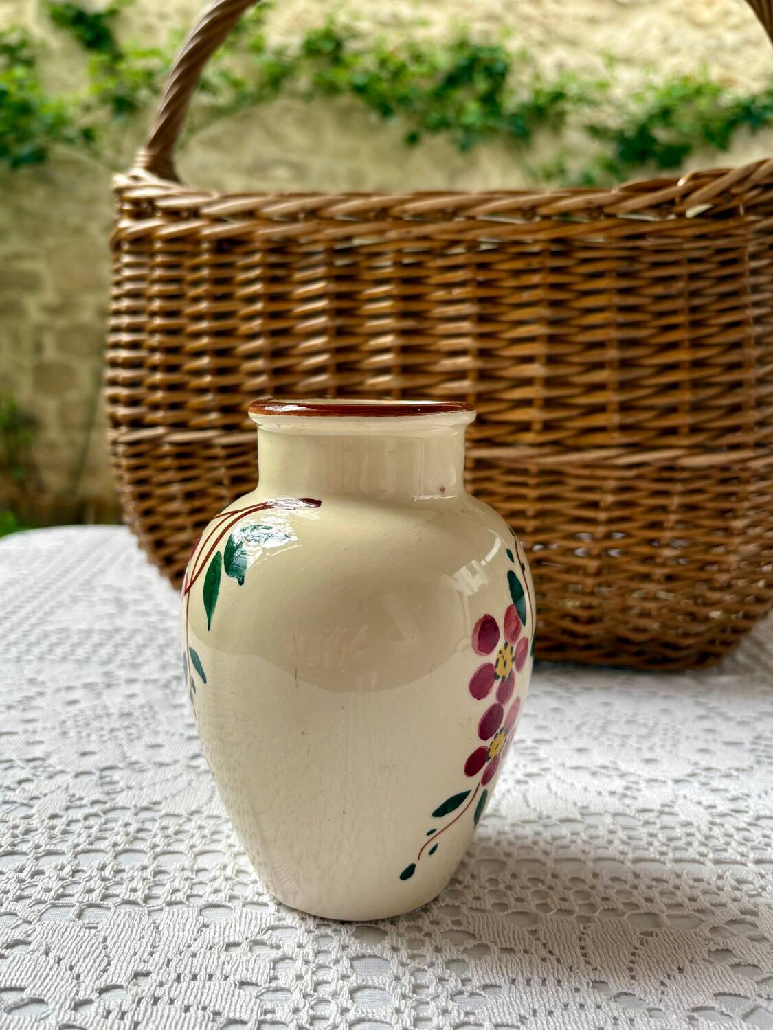Small ceramic vase