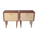 Pair of bedside tables from the mid-century, 1950s