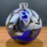 Murano glass soliflore ball vase