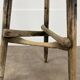 3 primitive stools, folk art