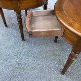 Pair of style pedestals
