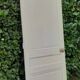 Communication door h221xl90cm old paneled, molded, interior