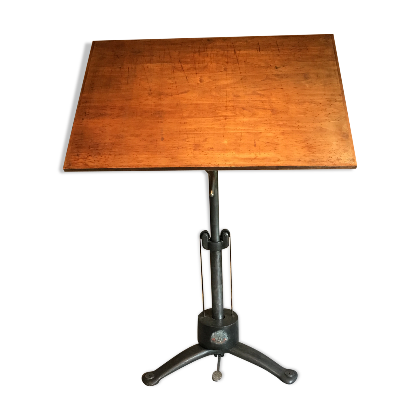 Old drawing table "La mappemonde" 1932