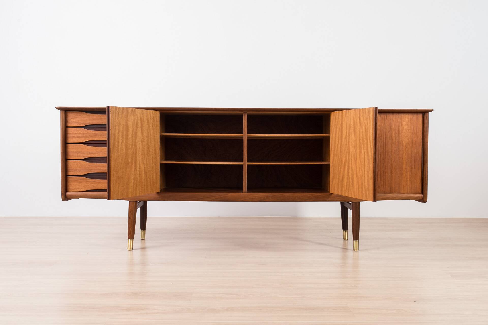 Teak Sideboard by Brødrene Sörheim, Norway, 1960s