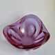 Huge Murano Glass Bowl in Purple