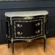 Curved commode in Louis XV style