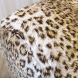 Pair of seventies leopard lounge chairs circa 1970, France