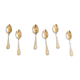 Lot de 6 cuillères a café argent avec poinçon