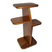 Art Deco style solid wood side table, 53 cm