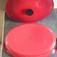 Oval cast iron casserole cousances le creuset diameter 32 cm