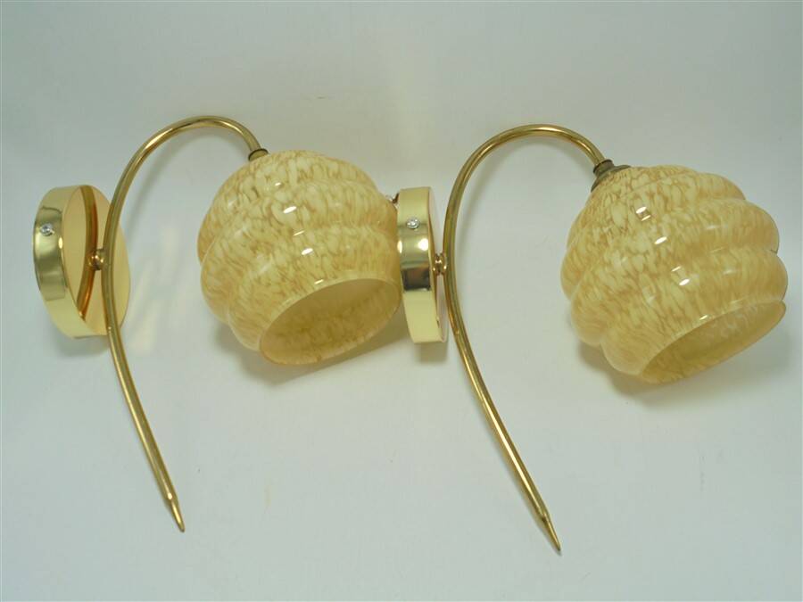 Pair of wall sconces