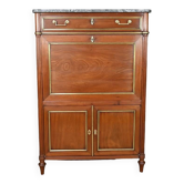 Mahogany Secretary, Louis XVI period – Late 18th century