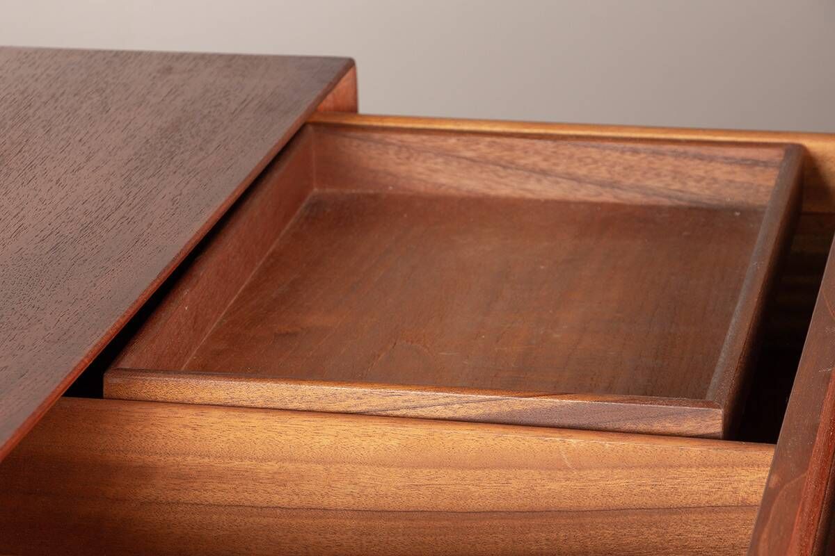 Commode Danoise en Teck, 4 tiroirs par Arne Vodder pour Sibast 1960.