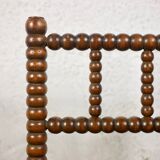 Pair of corner spool chairs