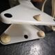 Old spotlight lamp with hanging clip 100% white 100%1970 vintage tbe