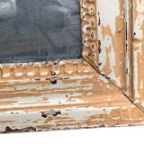 19th century mercury mirror patinated trumeau